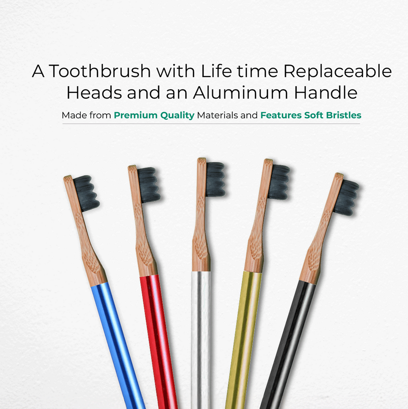 Aluminium Toothbrush