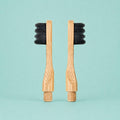 2 Bamboo Manual Toothbrush Replacement Heads