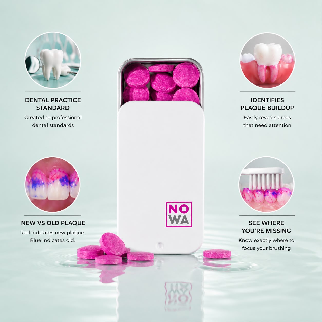 Pop-up Plaque (Disclosing)Tablets
