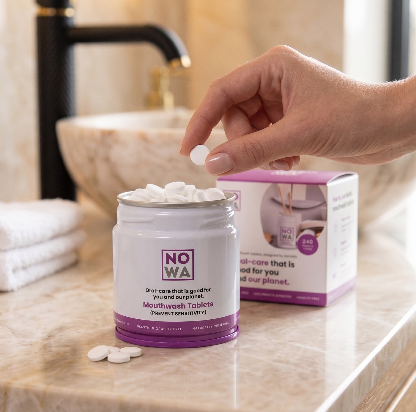 best mouthwash tablets plastic free oral care