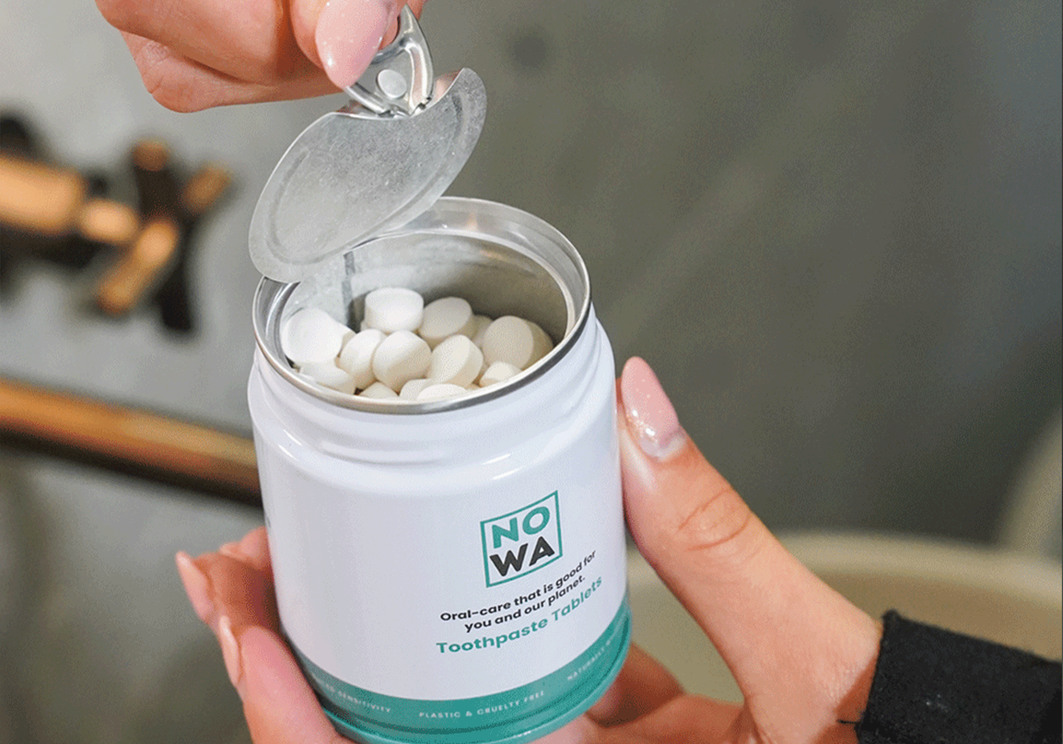 best toothpaste tablets glass jar container